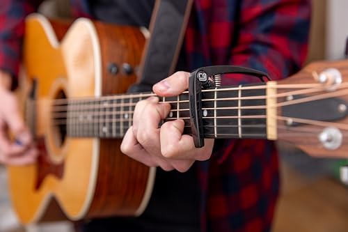 Guitar Accessories Kit - Premium Metal Tin with Guitar Strap, Capo, Tuner & Picks for Acoustic, Bass, Electric & Ukelele Guitars Guitar Lab