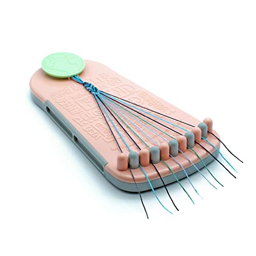 Choose Friendship, My Friendship Bracelet Maker®, 20 Pre-Cut Threads - Makes Up to 8 Bracelets (Craft Kit, Kids Jewelry Kit, Gifts for Girls 8-12) Choose Friendship