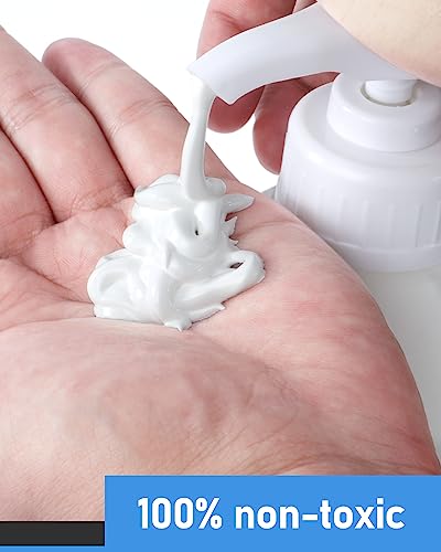 Nicpro White Large Acrylic Paint Set (69 oz, 2040 ml) Rich Art Painting Supplies Non Toxic for Multi Surface, Canvas, Wood, Leather, Fabric Stone Nicpro