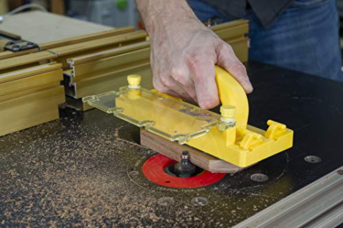MICROJIG - GRR-RIP BLOCK Smart Pushblock for Router Table, Jointer, and Band Saws MICRO JIG