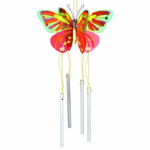 Creativity for Kids Butterfly Wind Chime Mini Craft Kit , Red Creativity for Kids