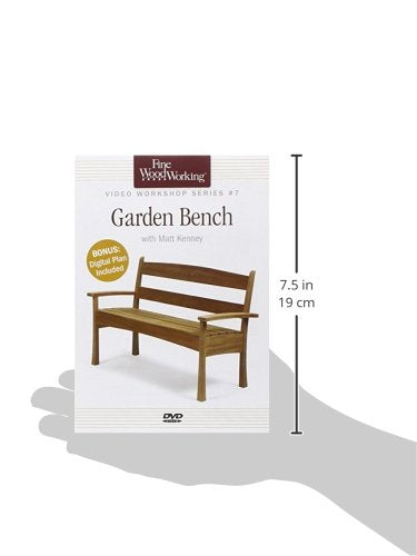 Fine Woodworking Video Workshop Series - Garden Bench Taunton Press
