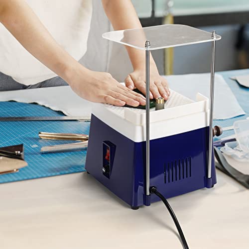 Godora Stained Glass Grinder, Mini Stained Glass Kit with 5/8" & 1" Grinder Bits, Widely Used for Glass Processing Arts and Decoration Godora