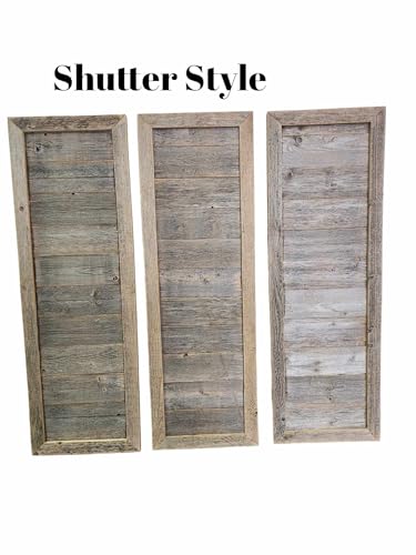 Rockin' Wood Framed Blank Sign Made from Reclaimed barn Wood Perfect for DIY Projects, Porch leaner Signs, Easy to Paint or add Wood Cutouts (36 inch Rockin' Wood