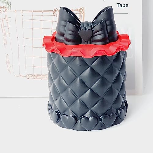 DIYcraft Resin Molds Silicone Mold, Lotus Leaf Storage Box Epoxy Mold Bow Knot Storage Box Decoration Craft Making (Frosted Style Small) DIYcraft