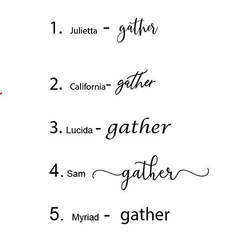 Personalized Text Words, Custom Farmhouse Wall Decor Horizontal Wood Sign Multiple Sizes and Colors Schafer Art Studio