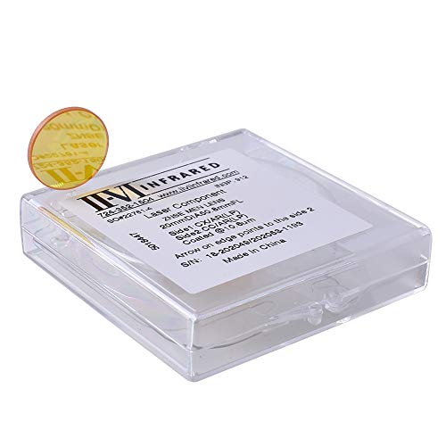 II-VI Infrared CO2 Laser Focus Lens Dia.19.05mm 20mm FL 38.1 50.8 63.5 76.2 101.6 mm for CO2 Laser Cutting Machine Lenses ZnSe (II-VI D20 F50.8) STARTNOW