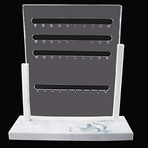 FineInno Resin Molds Earrings Organizer Jewelry Display Stand Silicone Molds Epoxy Molds Makeup Jewelry Display Tray Molds for DIY Casting Crafts FineInno