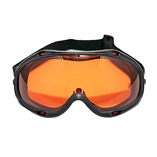 Cloudray Laser Safety Goggles 355nm 532nm Anti Laser Protection Snow Goggles OD6+ CE Protective Glasses For UV & Green Laser Cutting Engraving Cloudray