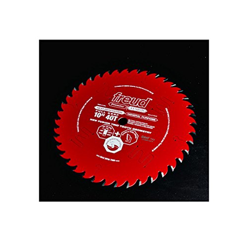 Freud P410: 10" Next Generation Premier Fusion General Purpose Blade Freud