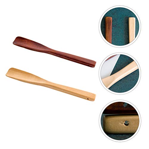 EXCEART Pocket Tool 2pcs Portable Solid Wood Shoehorn Tools for Boots Boot Inserts for Travel Shoe Horn Mini Funnel Stainless Steel Funnel Pro Tools EXCEART