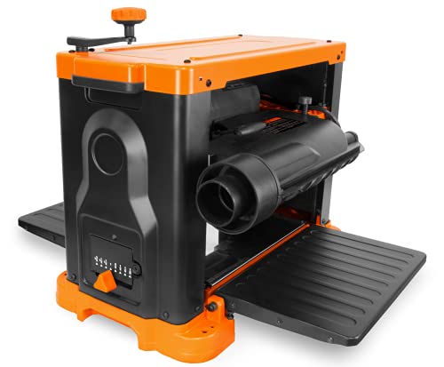 WEN PL1303 15-Amp 13-Inch Three-Blade Benchtop Thickness Planer , Black WEN