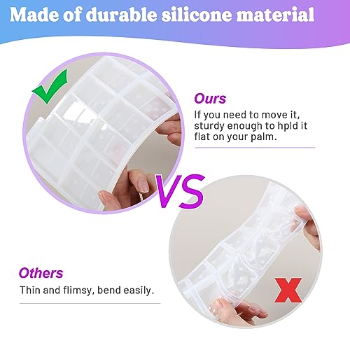 LET'S RESIN Resin Molds, Double 6 Domino Epoxy Mold Standard Size, Glossy Molds for Resin Casting, Silicone Molds for Epoxy Resin, UV Resin,Shiny & LET'S RESIN