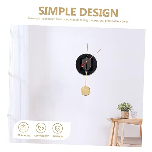 Gadpiparty 1 Set Clock Wall Clock Pendulum Clock Pointer Plastic Wall Clock Accessories Motor Second Hand Clock Hands kit Clock Supply Component Gadpiparty