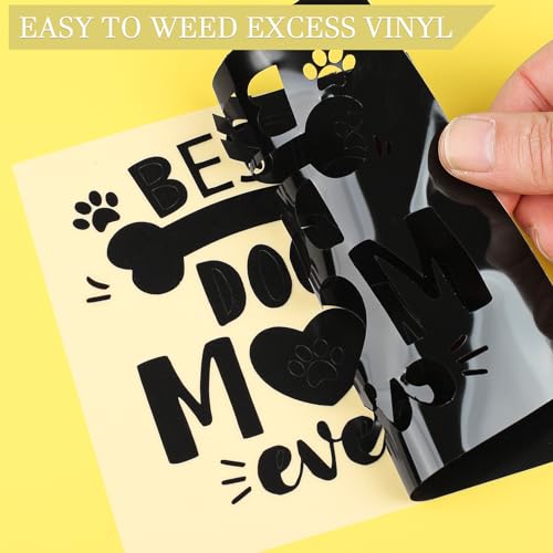 16 Pack Permanent Vinyl Bundle - Self Adhesive Vinyl Sheets for Cricut, Permanent Outdoor Vinyl Sheets for Home Decal, Mug, Ceramics,DIY Craft Lya Vinyl