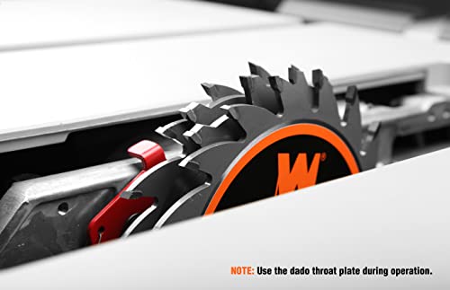 WEN BL067D 6-Inch 18-Tooth Carbide-Tipped Stacked Dado Blade Set for 8-1/4 and 10-Inch Table Saws WEN