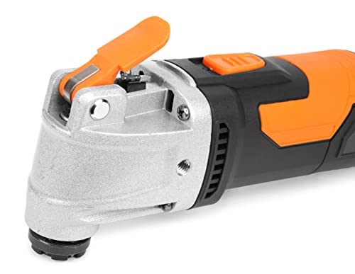 WEN Oscillating Multi-Tool Kit, 3.5A Variable Speed with Accessories and Carrying Case (MT3537) WEN