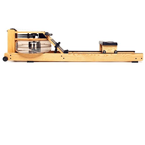 WaterRower Ash Rowing Machine with S4 Monitor | USA Made | Original Handcrafted Erg Machine for Home Use & Gym | Best Warranty WaterRower