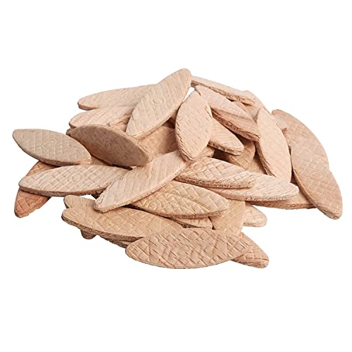 Trend 100pcs Beechwood Joining Biscuits Variety Pack (No. 0, 10, 20) for Woodworking, Joinery, and Furniture Framing, BSC/MIX/100 TREND