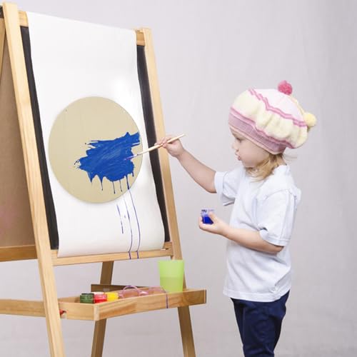 12 Inch Round Wood Circles for Crafts,18 Pcs Unfinished Rounds Wooden Cutouts, Wooden Rounds Circles for DIY Crafts, Painting,Door Hanger Sign Blank, SHUESS