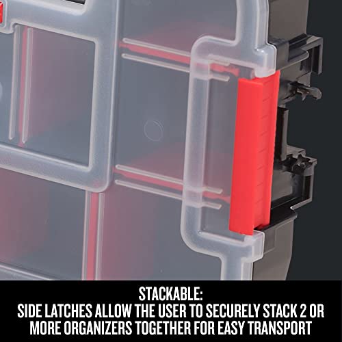 CRAFTSMAN Small Storage Organizer, 10 Compartment, Plastic (CMST14021) Craftsman