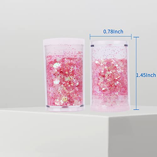 Chunky Fine Mixed Glitter,Set of 45 Colors,Holographic Glitter for Epoxy Resin DIY Craft,Nail Art,Face Eye Hair Make up,Iridescent Sequin Flake LICOOL GLITTER