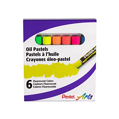 Pentel Arts Fluorescent Oil Pastels Pentel