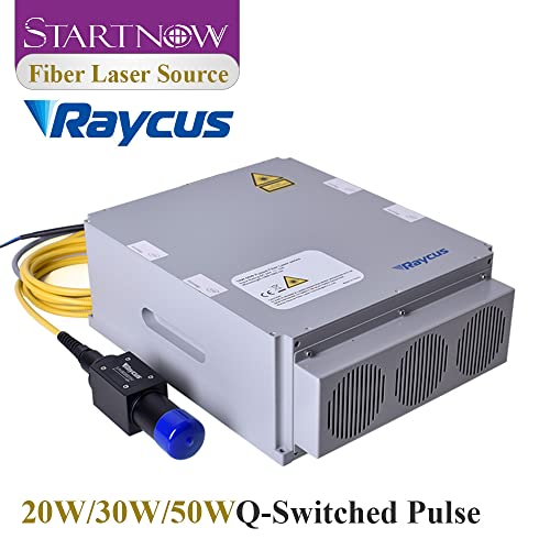 Startnow Fiber Laser Source 20W 30W 50W Raycus Q-Switched Pulse Laser Power Supply for YAG Laser Marking Machine (RFL-P20QS) STARTNOW