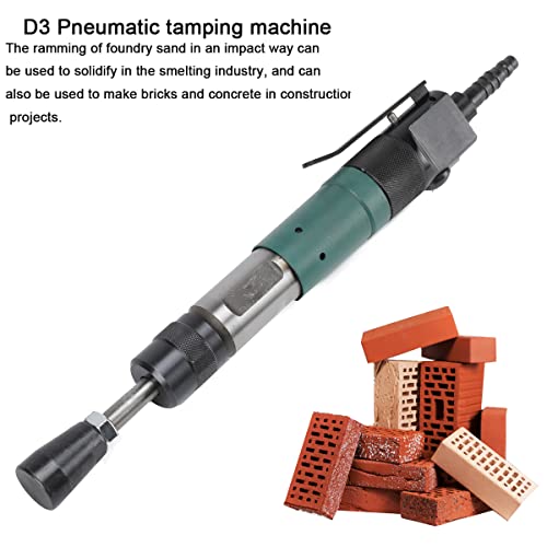 D3 Pneumatic Tamping Machine Earth Sand Rammer Tamper Ramming Sand Smelting Air Hammer Sander Tool Length 410-470mm 0.63Mpa Lfhelper