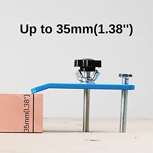 Genmitsu 4 Pack Hold Down Clamp Kit, CNC Router Clamp for Woodworking and Metalworking, 3-7/20''L x 4/5'' W x 2-7/10''H, Compatible with CNC Router Genmitsu