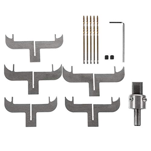 EXCEART 1 Set Bracelet Drill Bit Set Wooden Bracelet Maker Milling Cutter Set High Steel Wood Bracelet Ring Bangle Blades Woodworking Tool Kit for EXCEART