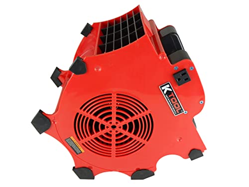 K Tool International 77700; Big Chill Workforce Blower, 3 Speed Motor with Built-in Overload Protection, 4 Angle Position, Indoor and Outdoor Use, K Tool International