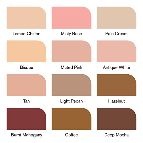 Winsor & Newton ProMarker Set, 12 Count, Skin Tones Winsor & Newton