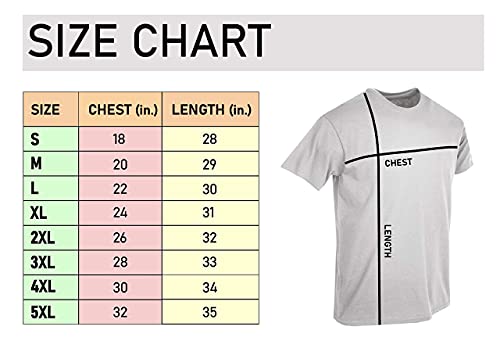 SOCKS'NBULK 12 Pack Mens Cotton Crew Neck Regular T-Shirts Bulk Short Sleeve Lightweight Tees Mix Colors, Size Large SOCKS'NBULK