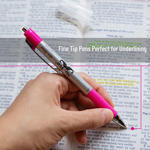 Mr. Pen- Bible Highlighters and Pens No Bleed, 8 Pack, Bible Journaling Kit, Bible Pens No Bleed Through, Gel Highlighters/Markers Bible Study Kit, Mr. Pen