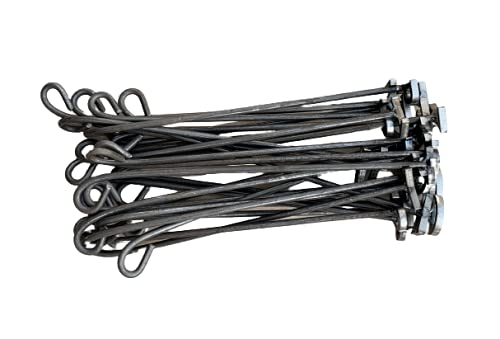 Custom 1/2" Alphabet Branding Iron Set - 26 A-Z Stamps by The Welded Keller The Welded Keller