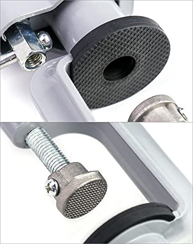 QWORK Bench Clamp Vise, 360 Degree Universal Electric Drill Stand Grinder Holder Bracket for Jewelry Making, Table Electric Drill Household QWORK