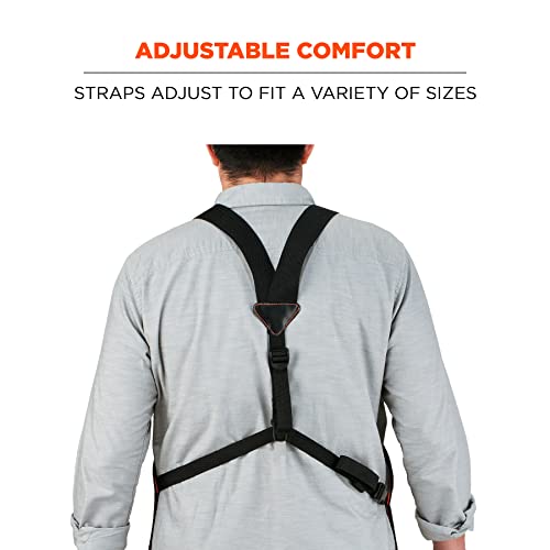 Ergodyne - 13694 Arsenal 5704 Torso Length Work Tool Apron, 22-Pockets, Gray Ergodyne