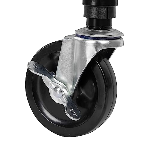 Seville Classics UltraDurable Heavy Duty NSF Solid Steel Wire Rack Storage Unit, Organizer for Garage, Warehouse, Office, Restaurant, Classroom, Seville Classics