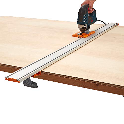 Bora Jigsaw Guide For WTX or NGX Clamp Edge. Use for making Straight Cuts & As A Steady Guide for your Jigsaw -542009 Bora