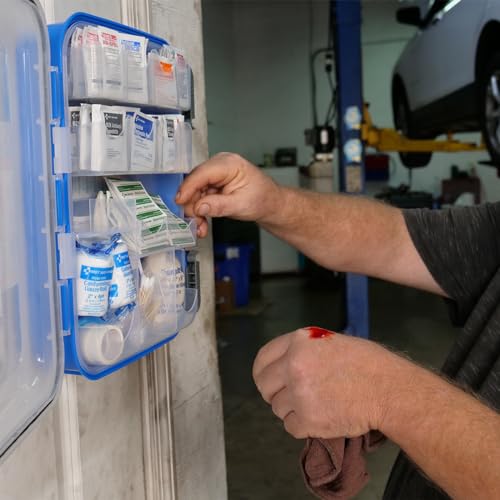 First Aid Only OSHA-Compliant All-Purpose 100-Person Emergency First Aid Kit for Home, Work, and Travel, 335 Pieces First Aid Only