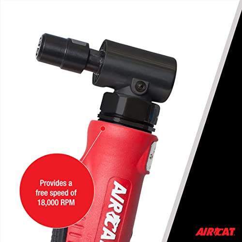 AIRCAT Pneumatic Tools 6255 Composite Right Angle Die Grinder 20,000 RPM AIRCAT