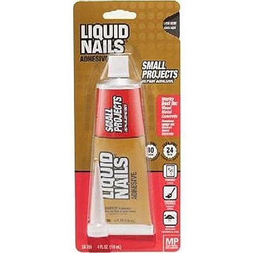Liquid Nails LN-700 4-Ounce Small Projects and Repairs Adhesive Liquid Nails