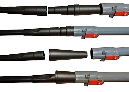 Vacuum Hose Adapter Kit and Cone Reducers 8 Attachments Fits 7/8 in to 1 3/4 in Includes 1 Rubber Reducer Mountain Trades