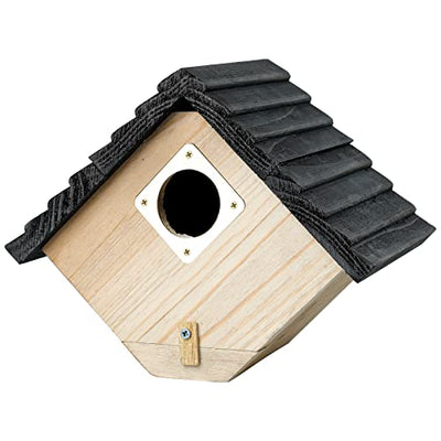 Bird House Bird House for Outside,Outdoor Bird Houses, Natural Wooden Bird Hut Clearance Bluebird Finch Cardinals Hanger Birdhouse for Garden