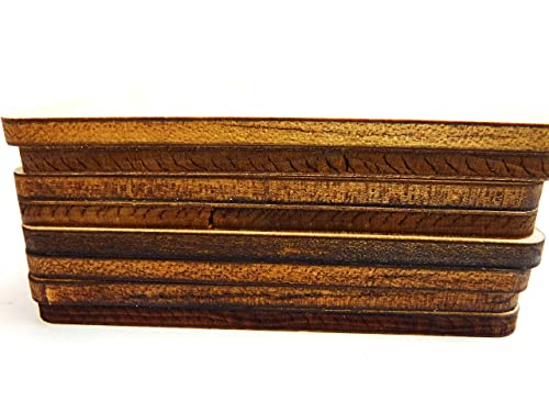 Unfinished Square Blank Wood Pieces 8 Inches, Coasters, Trivet, Pyrography, Painting, Writing, Kids Arts and Crafts, STEAM, Decorations, DIY Crafts… Torched