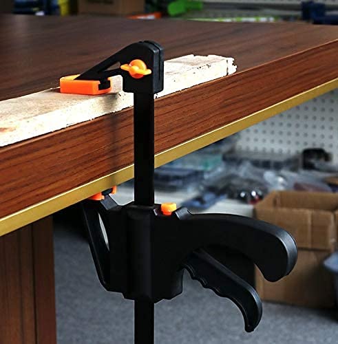 Grip Clamp, 2 Pack 4 Inch Clamps for Woodworking F Clamp C Clamp, Woodworking Clamps, Wood Working Tools, Bar Clamp, Wood Working, Wood Tools (2 Pack Karuwil