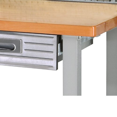 Seville Classics (UHD20247B) UltraHD Lighted Workbench (48L x 24W x 65.5H Inches) Stainless Steel Seville Classics