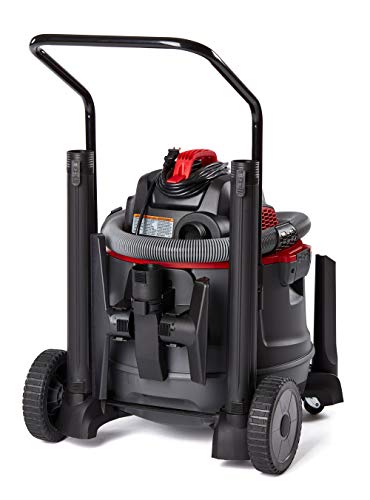 RIDGID 62718 Red 14 gallon RT1400 Wet/Dry Vacuum, Dark Gray and Red RIDGID