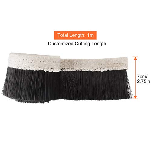 70mm Dust Shoe Brush, STARVAST CNC Vacuum Brush for Vacuum Cleaner Engraving Machine Dust Cover Work on CNC Router Spindle Motor STARVAST